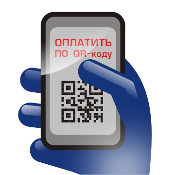 4. В интернет-банке или мобильном банке выберите «Оплатить по QR-коду», сканируйте QR-код, данные для оплаты будут загружены автоматически